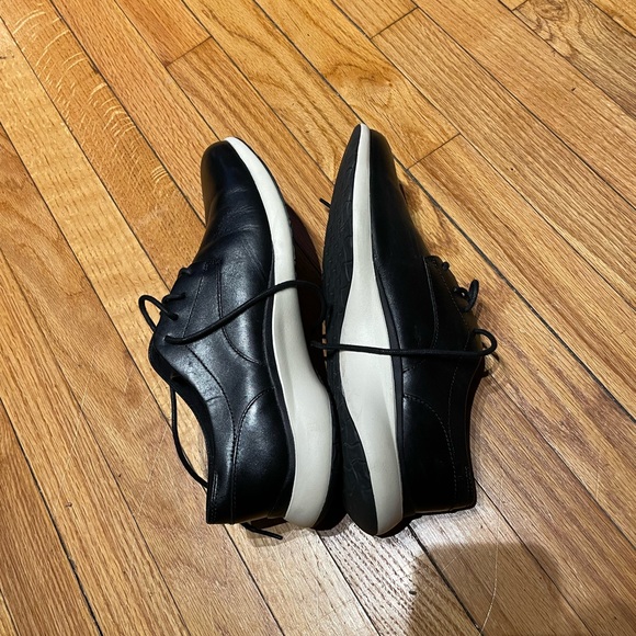 Troy Leather Tie Preppy Daily Comfy Grand Sneaker Athletic Sport Moccasins work - Picture 5 of 9